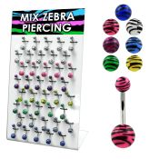 dbndxj belly rings surgical steel 316l with acrylic parts belly button