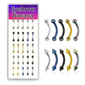 dbnem11 micro curved barbells anodized surgical steel 316l eyebrow