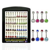 dbnj2 belly rings surgical steel 316l belly button