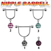 dfrsnp8 straight barbells surgical steel 316l nipple