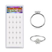 dhfc24 925 silver nose hoops nose piercing