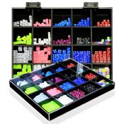 dmbj4 loose body jewelry parts acrylic body jewelry belly button