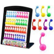 dmbna6 belly rings acrylic body jewelry belly button