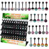 dmcd10 belly rings surgical steel 316l belly button