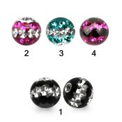 dmfr5 loose body jewelry parts surgical steel 316l belly button