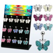 dmix15b belly rings surgical steel 316l belly button