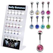 dmix2 belly rings surgical steel 316l belly button