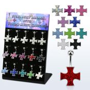 dmix8b belly rings surgical steel 316l belly button