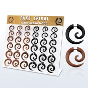 dmxp18 cheaters  illusion plugs and tapers organic body jewelry ear lobe