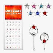 dnbrm3 nose bone silver 925 nose