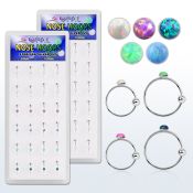 dnsm111 nose hoop silver 925 nose