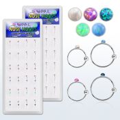 dnsm112 nose hoop silver 925 nose