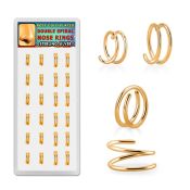 dnsm233 925 silver nose hoops nose  piercing