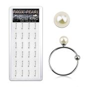 dnspr3 nose hoop silver 925 nose