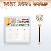 drnb26 nose bone gold nose