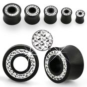 dwpmfr tunnels gauges organic body jewelry ear lobe