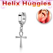 ehh769 stainless steel huggie piercing