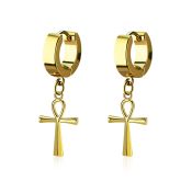 erg769 anodized surgical steel huggie piercing