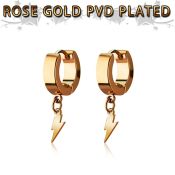 errlit anodized surgical steel +huggie choose  piercing