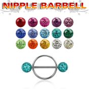frnpe5 straight barbells surgical steel 316l nipple