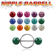 frnpe8 straight barbells surgical steel 316l nipple