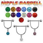 frsnp6 straight barbells surgical steel 316l nipple