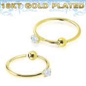 gpz2m nose hoop silver 925 