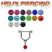 heufr4s micro curved barbells surgical steel 316l helix