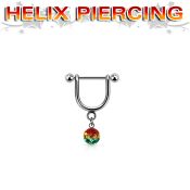 heurfr5 micro curved barbells surgical steel 316l helix