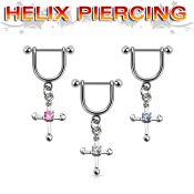 heuz2 micro curved barbells surgical steel 316l helix