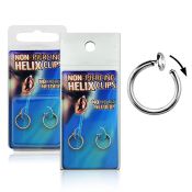 hlcirx fake illusion hoops others belly button