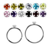 hpz15m seamless segment rings silver 925 nose