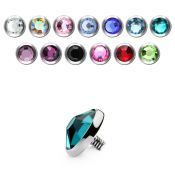 ijf5 dermals surgical steel 316l belly button