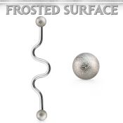 inafo5 straight barbells surgical steel 316l helix