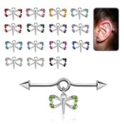 incnd18 surgical steel barbells helix piercing