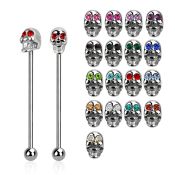 indsh23 straight barbells surgical steel 316l 