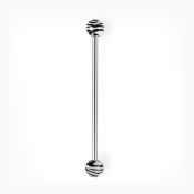 indxj straight barbells surgical steel 316l with acrylic parts 