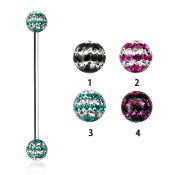 infr5d straight barbells surgical steel 316l 