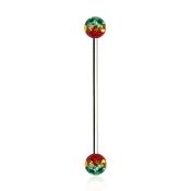 infr5r straight barbells surgical steel 316l 