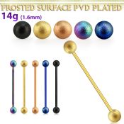 intfo5 straight barbells anodized surgical steel 316l helix