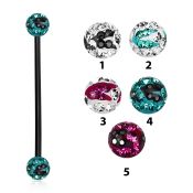 intfr5c straight barbells anodized surgical steel 316l helix
