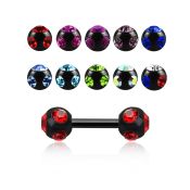 iptmjb4 cheaters  illusion plugs and tapers anodized surgical steel 316l ear lobe