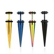 ittp cheaters  illusion plugs and tapers anodized surgical steel 316l belly button