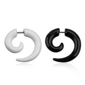 ivtco cheaters  illusion plugs and tapers acrylic body jewelry ear lobe