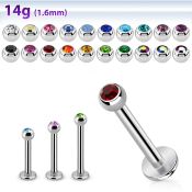 lbc3g labrets lip rings surgical steel 316l labrets chin