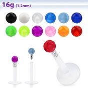 lbivb25 labrets lip rings bioflex ptfe labrets chin