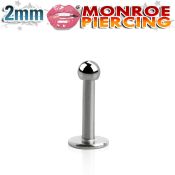 lbmnb2 labrets lip rings surgical steel 316l labrets chin