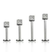 lbsdi3 labrets lip rings surgical steel 316l labrets chin