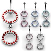 mcd2rd belly rings surgical steel 316l belly button