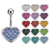 mcd365 belly rings surgical steel 316l belly button